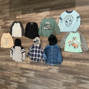 Boy’s Long Sleeve Shirt Bundle